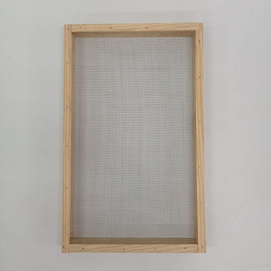Peneira de feijão retangular 60 x 40 cm