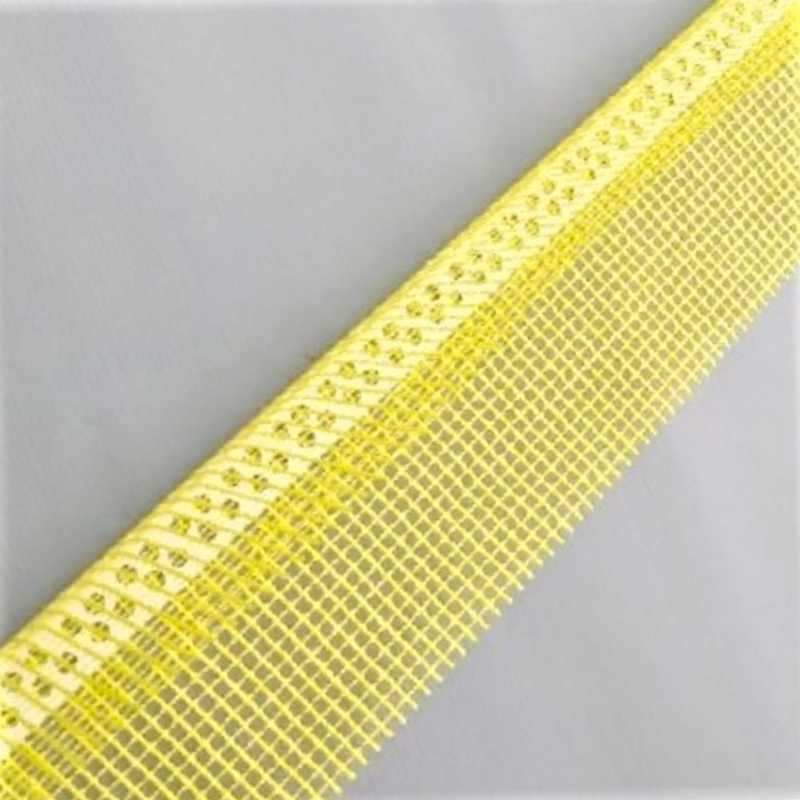Cantoneira PVC com tela de fibra de vidro
