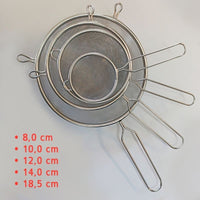 Peneira metálica - Aço inox