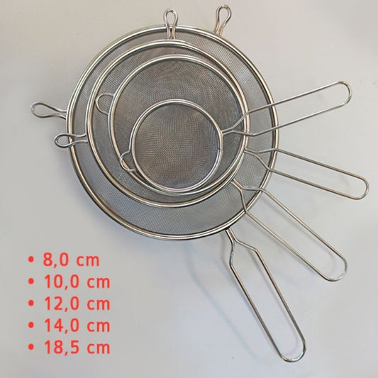 Peneira metálica - Aço inox