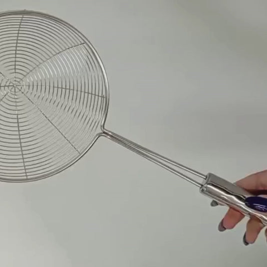 Escumadeira de inox - 2 unidades