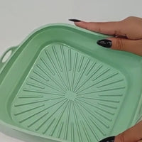 Cesto de silicone para airfryer