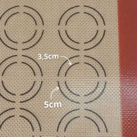 Tapetes de silicone para forno 30 cm x 40 cm - 2 unidades