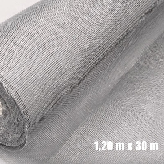 Tela mosquiteiro fibra de vidro ( 1 m x 30 m )