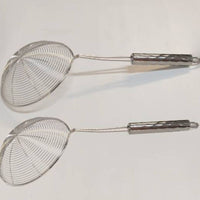 Escumadeira de inox - 2 unidades